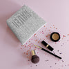 Never Waver  Gray Leopard Cotton Cosmetic Bag - Never Waver