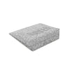 Never Waver  Gray Leopard Cotton Cosmetic Bag - Never Waver