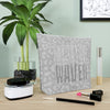 Never Waver  Gray Leopard Cotton Cosmetic Bag - Never Waver