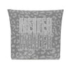 Never Waver  Gray Leopard Cotton Cosmetic Bag - Never Waver