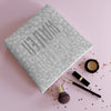 Never Waver  Gray Leopard Cotton Cosmetic Bag - Never Waver
