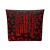 Never Waver Red Leopard Cotton Cosmetic Bag - Never Waver