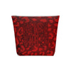 Never Waver Red Leopard Cotton Cosmetic Bag - Never Waver