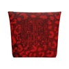 Never Waver Red Leopard Cotton Cosmetic Bag - Never Waver