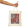 Never Waver Cotton Canvas Tote Bag - Never Waver