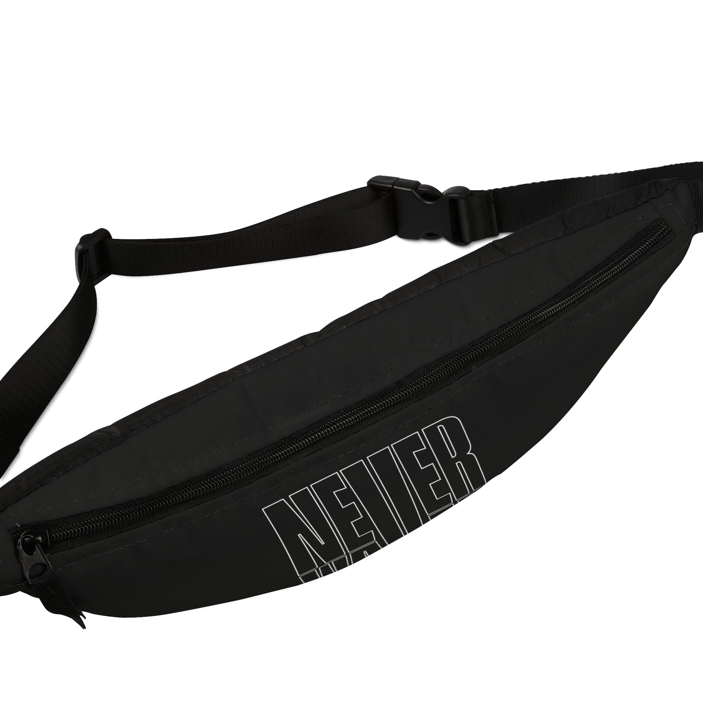 Never Waver Black Fanny Pack - Never Waver