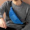 Never Waver Blue Leopard Fanny Pack - Never Waver