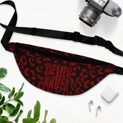 Never Waver Red Leopard Fanny Pack - Never Waver