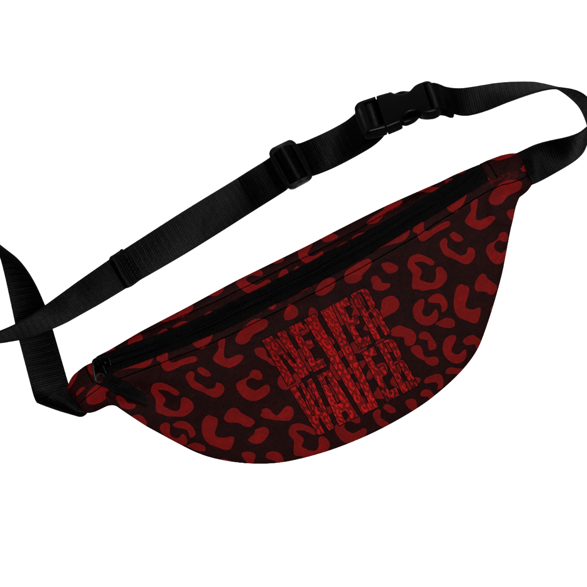 Never Waver Red Leopard Fanny Pack - Never Waver