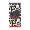 Never Waver Be Be Red White & A Little Bougie Boho Beach Towel with Floral and Animal Print Design - Never Waver