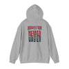 Huston Fans Never Waver W-Leopard Football Unisex Heavy Blend™ Hooded Sweatshirt - Never Waver