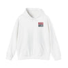 Huston Fans Never Waver W-Leopard Football Unisex Heavy Blend™ Hooded Sweatshirt - Never Waver