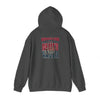 Huston Fans Never Waver W-Leopard Football Unisex Heavy Blend™ Hooded Sweatshirt - Never Waver
