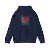 Huston Fans Never Waver W-Leopard Football Unisex Heavy Blend™ Hooded Sweatshirt - Never Waver