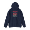 Huston Fans Never Waver W-Leopard Football Unisex Heavy Blend™ Hooded Sweatshirt - Never Waver
