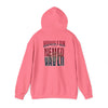 Huston Fans Never Waver W-Leopard Football Unisex Heavy Blend™ Hooded Sweatshirt - Never Waver
