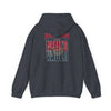 Huston Fans Never Waver W-Leopard Football Unisex Heavy Blend™ Hooded Sweatshirt - Never Waver