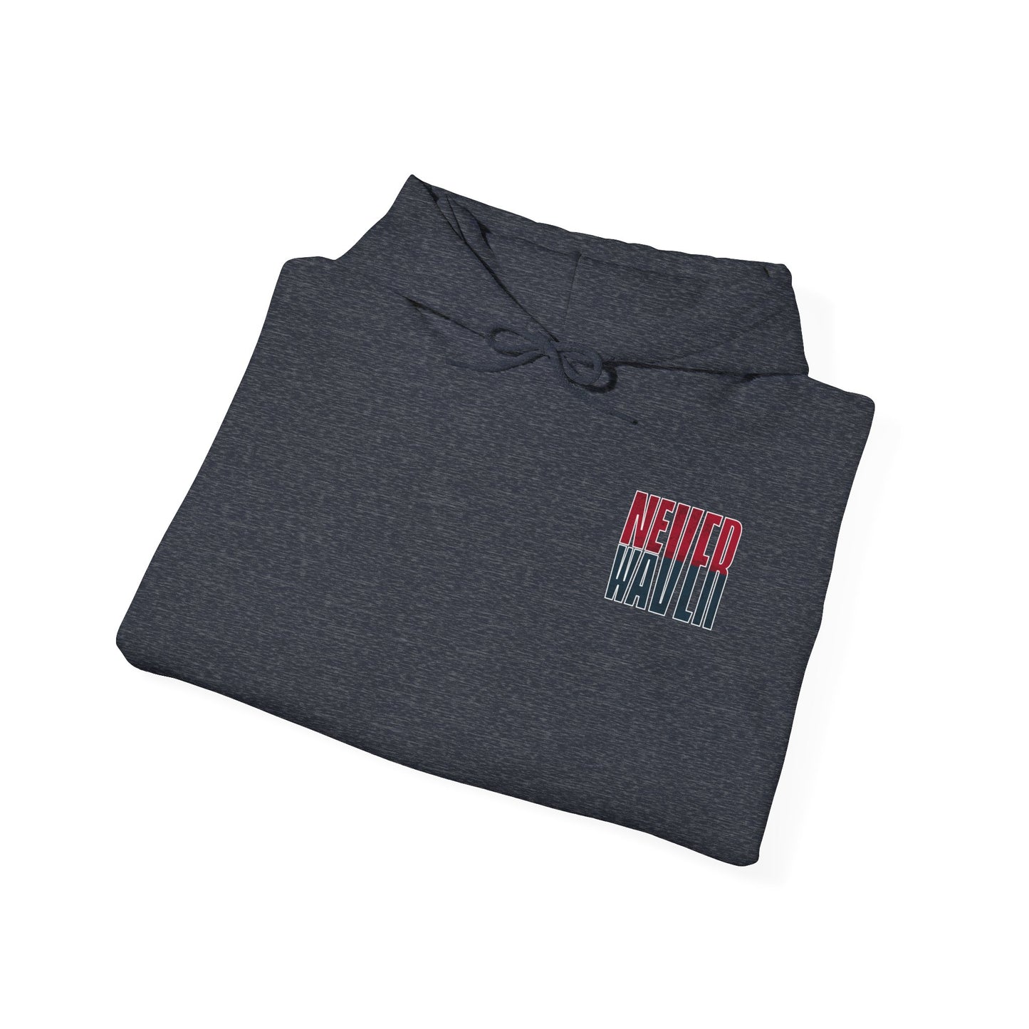 Huston Fans Never Waver W-Leopard Football Unisex Heavy Blend™ Hooded Sweatshirt - Never Waver