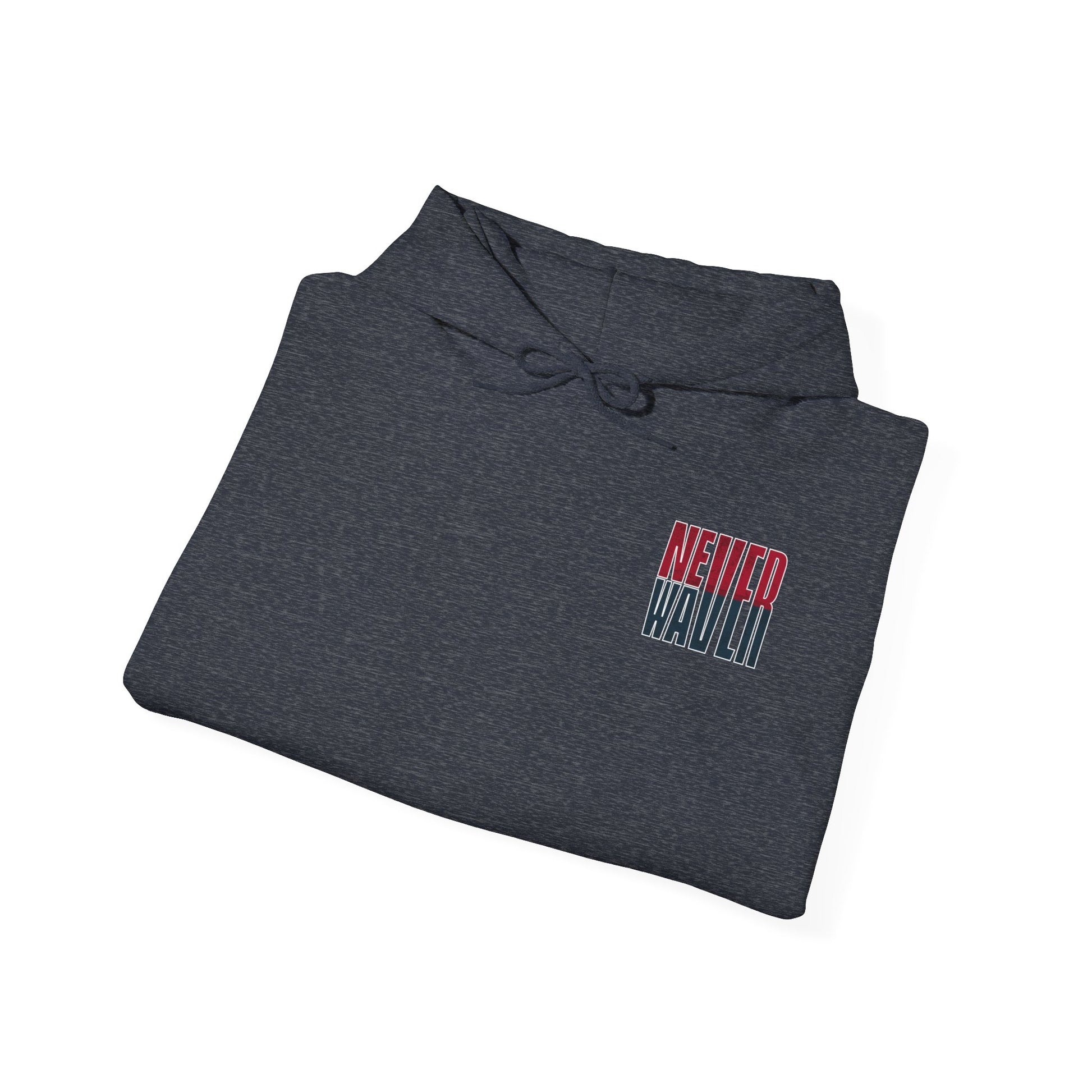 Huston Fans Never Waver W-Leopard Football Unisex Heavy Blend™ Hooded Sweatshirt - Never Waver