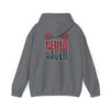Huston Fans Never Waver W-Leopard Football Unisex Heavy Blend™ Hooded Sweatshirt - Never Waver