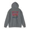 Huston Fans Never Waver W-Leopard Football Unisex Heavy Blend™ Hooded Sweatshirt - Never Waver