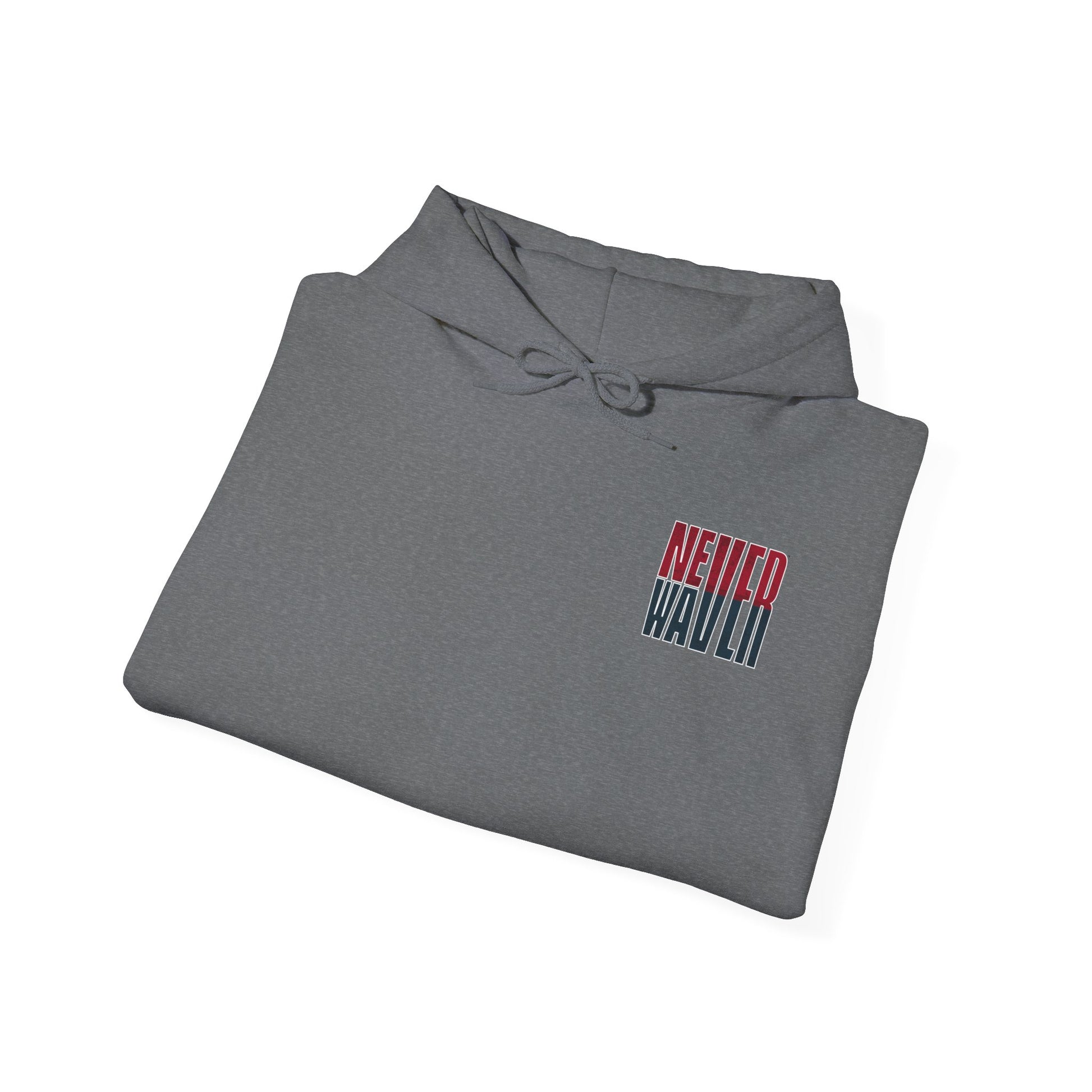 Huston Fans Never Waver W-Leopard Football Unisex Heavy Blend™ Hooded Sweatshirt - Never Waver