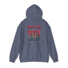 Huston Fans Never Waver W-Leopard Football Unisex Heavy Blend™ Hooded Sweatshirt - Never Waver