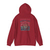 Huston Fans Never Waver W-Leopard Football Unisex Heavy Blend™ Hooded Sweatshirt - Never Waver