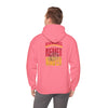 Kansas Fans Never Waver W-Leopard Football Unisex Heavy Blend™ Hooded Sweatshirt - Never Waver