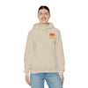 Kansas Fans Never Waver W-Leopard Football Unisex Heavy Blend™ Hooded Sweatshirt - Never Waver