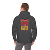 Kansas Fans Never Waver W-Leopard Football Unisex Heavy Blend™ Hooded Sweatshirt - Never Waver