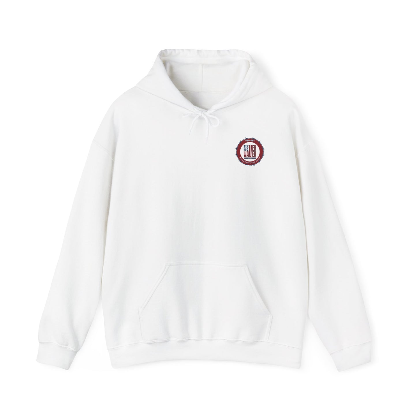 NEVER WAVER KICK FEAR IN THE TEETH Unisex Heavy Blend™ Hooded Sweatshirt - Never Waver