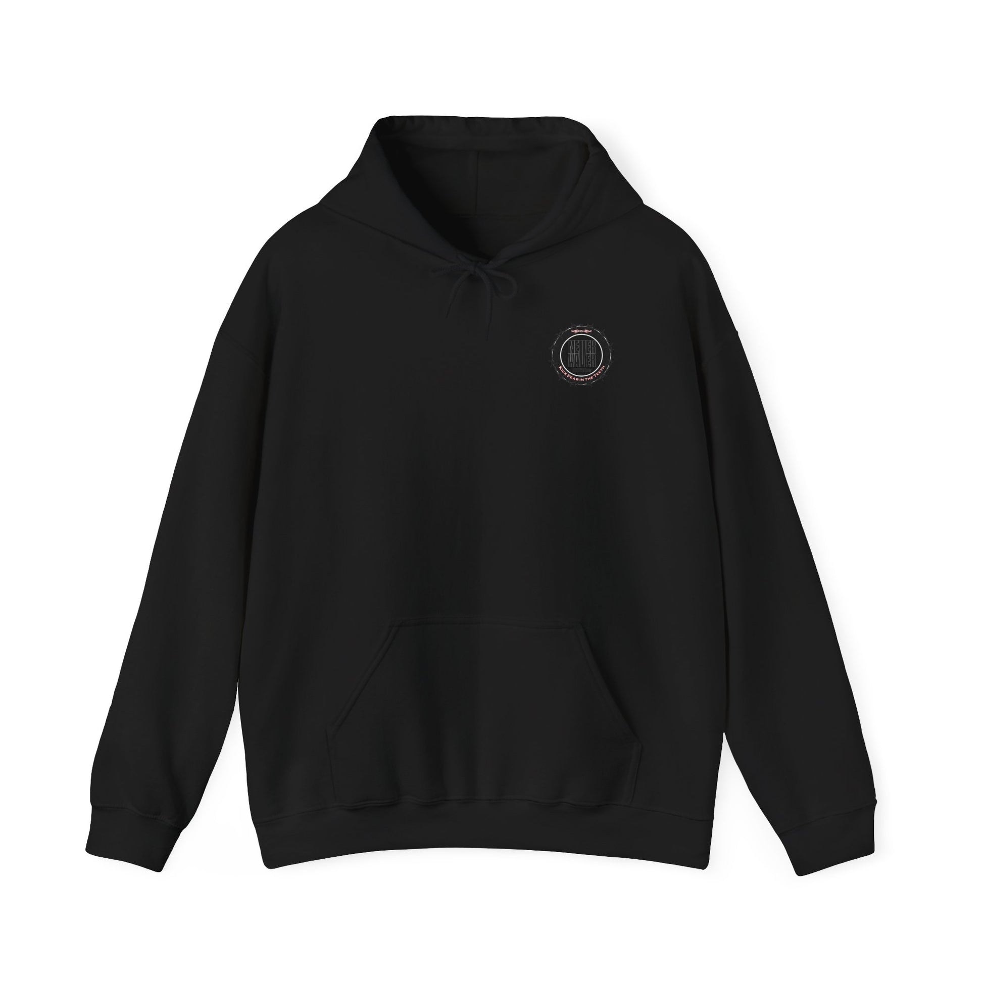 NEVER WAVER KICK FEAR IN THE TEETH Unisex Heavy Blend™ Hooded Sweatshirt - Never Waver