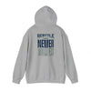 Seattle Fans Never Waver Unisex Heavy Blend™ Hooded Sweatshirt - Never Waver