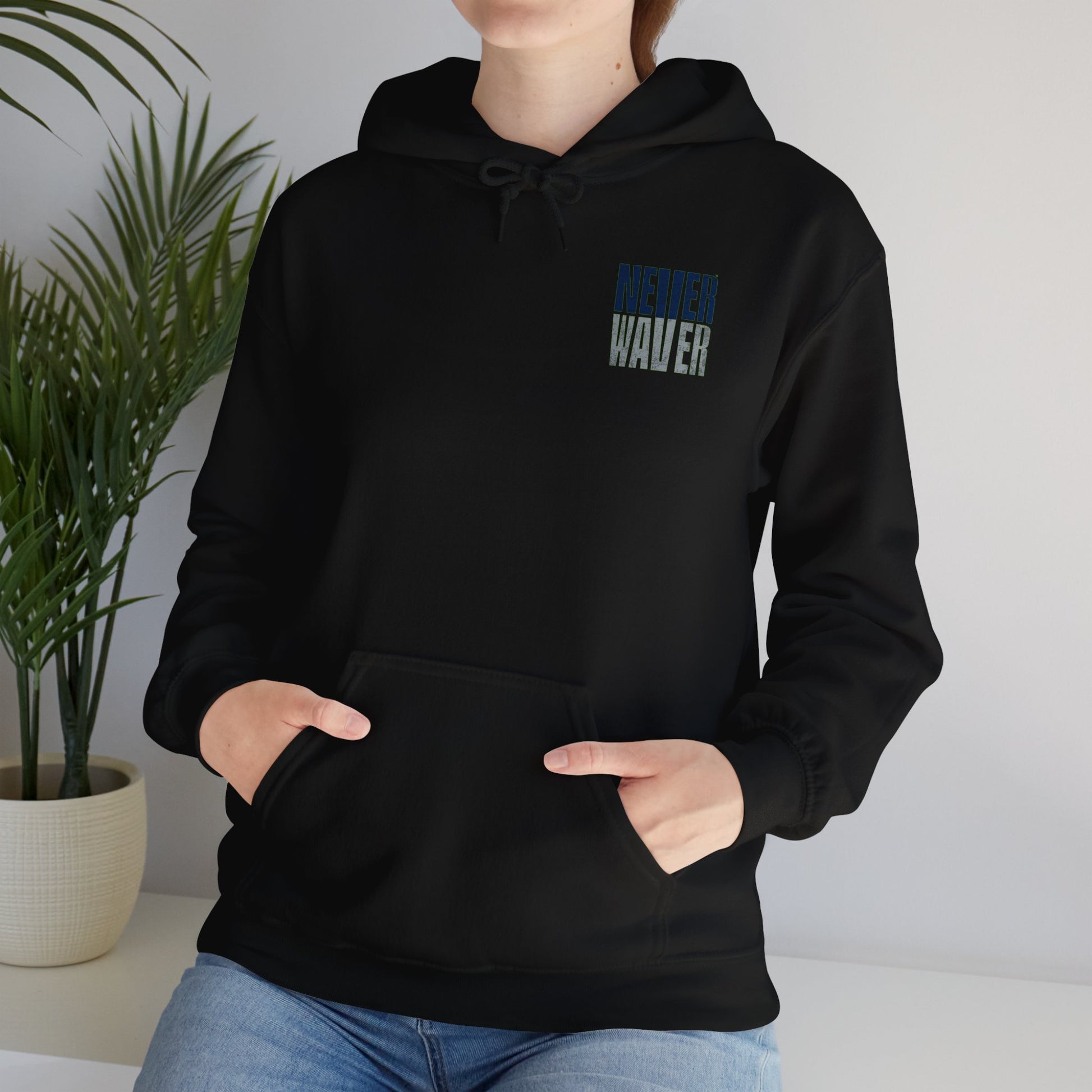 Seattle Fans Never Waver Unisex Heavy Blend™ Hooded Sweatshirt - Never Waver