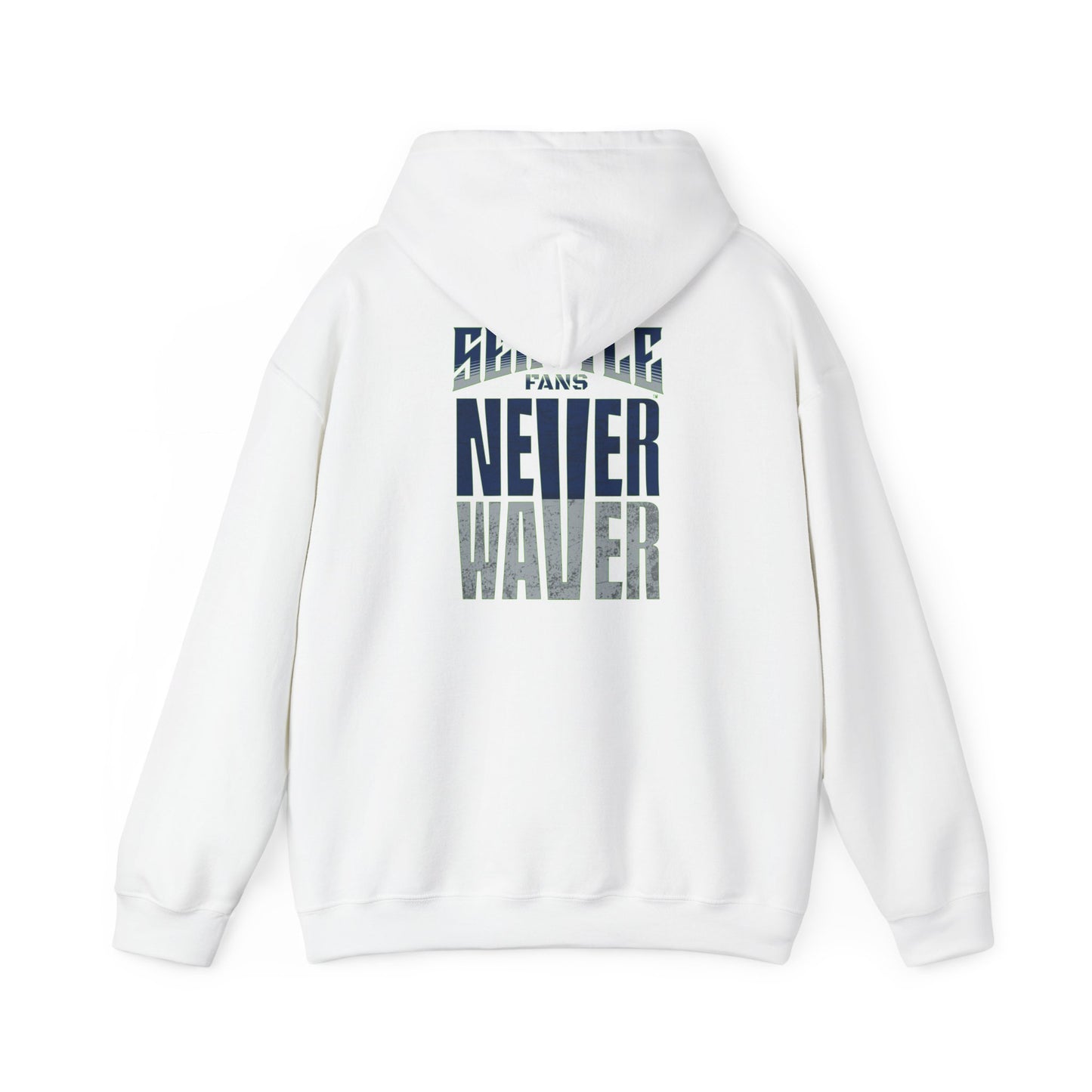 Seattle Fans Never Waver Unisex Heavy Blend™ Hooded Sweatshirt - Never Waver
