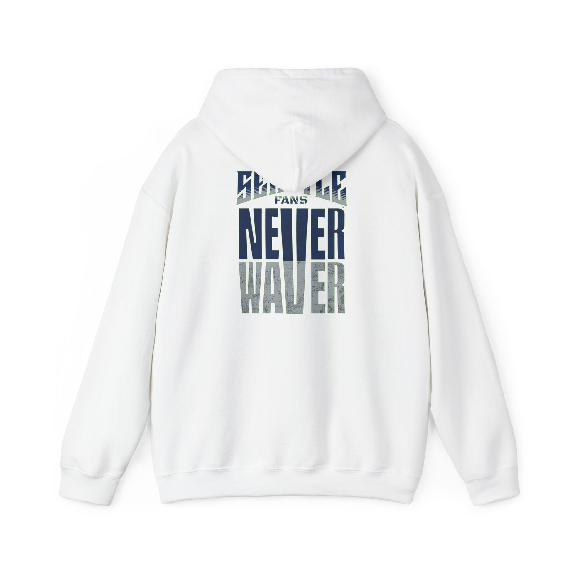 Seattle Fans Never Waver Unisex Heavy Blend™ Hooded Sweatshirt - Never Waver
