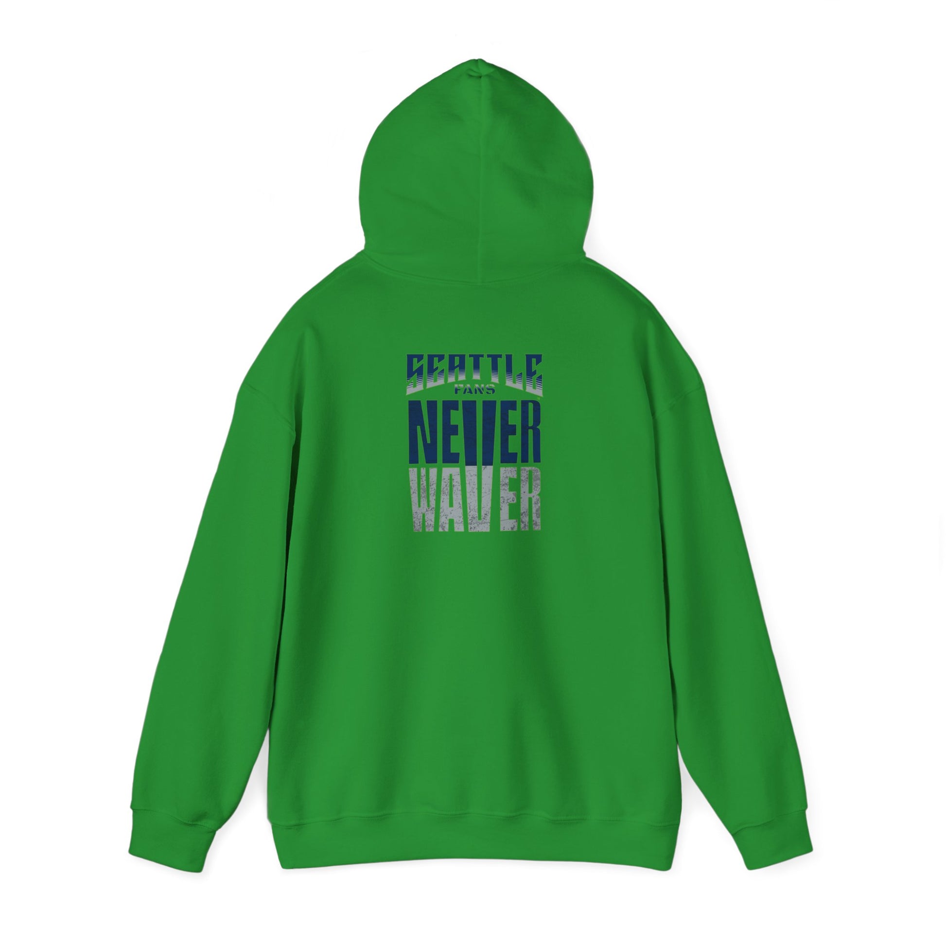 Seattle Fans Never Waver Unisex Heavy Blend™ Hooded Sweatshirt - Never Waver