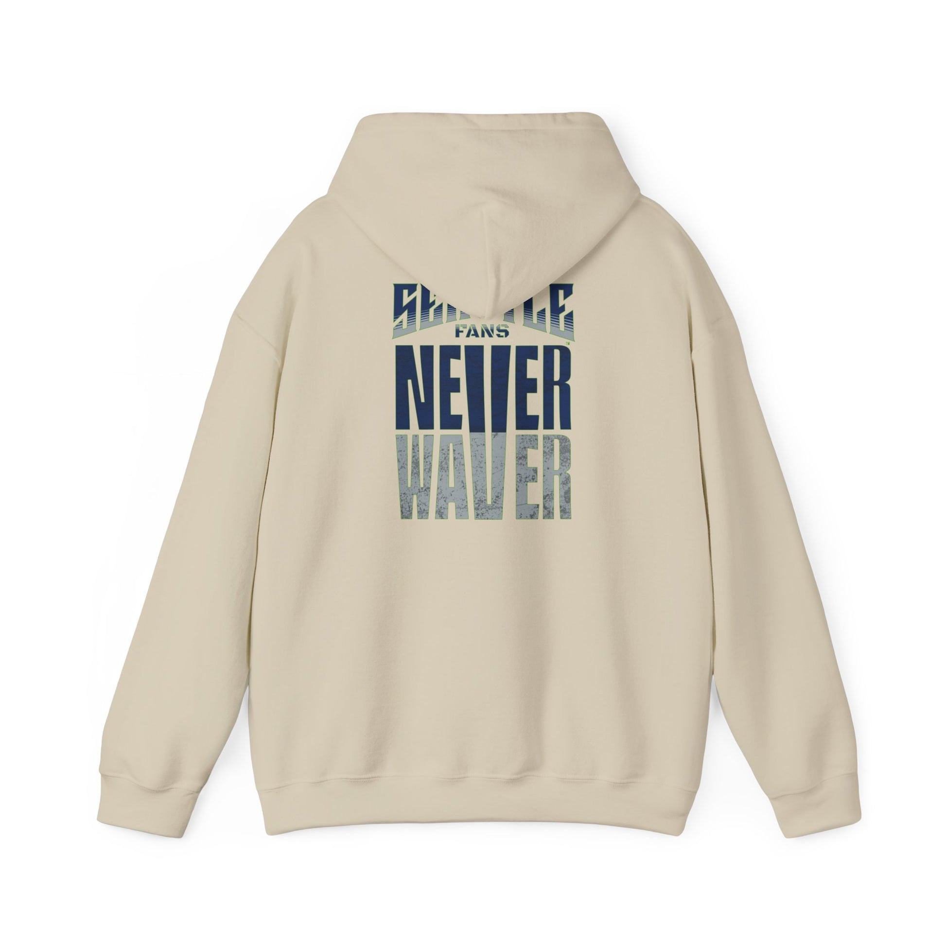 Seattle Fans Never Waver Unisex Heavy Blend™ Hooded Sweatshirt - Never Waver