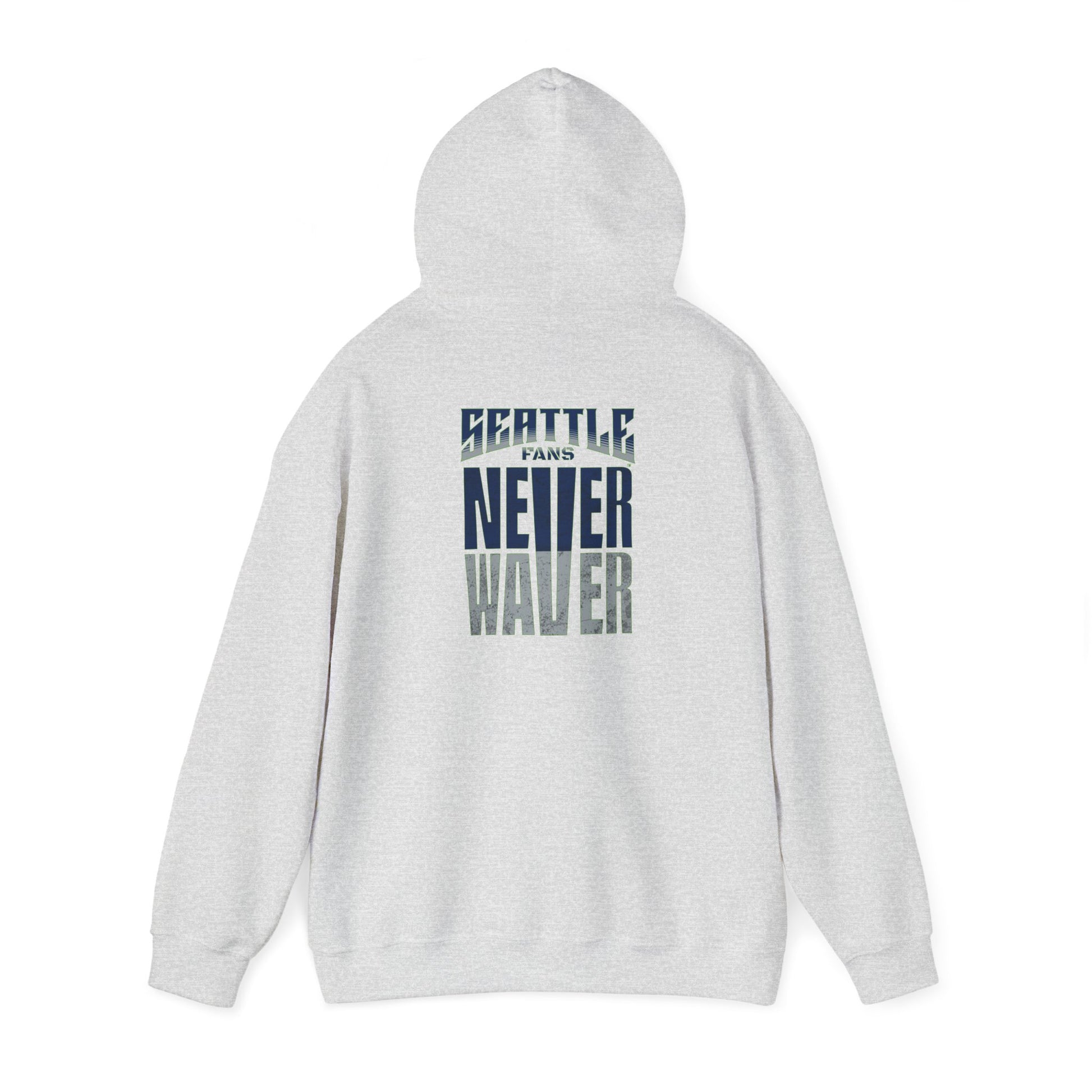 Seattle Fans Never Waver Unisex Heavy Blend™ Hooded Sweatshirt - Never Waver