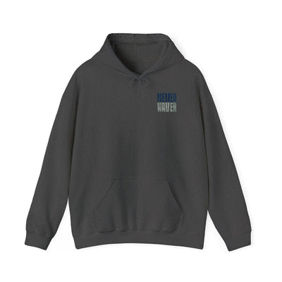Seattle Fans Never Waver W-Leopard Football Unisex Heavy Blend™ Hooded Sweatshirt - Never Waver