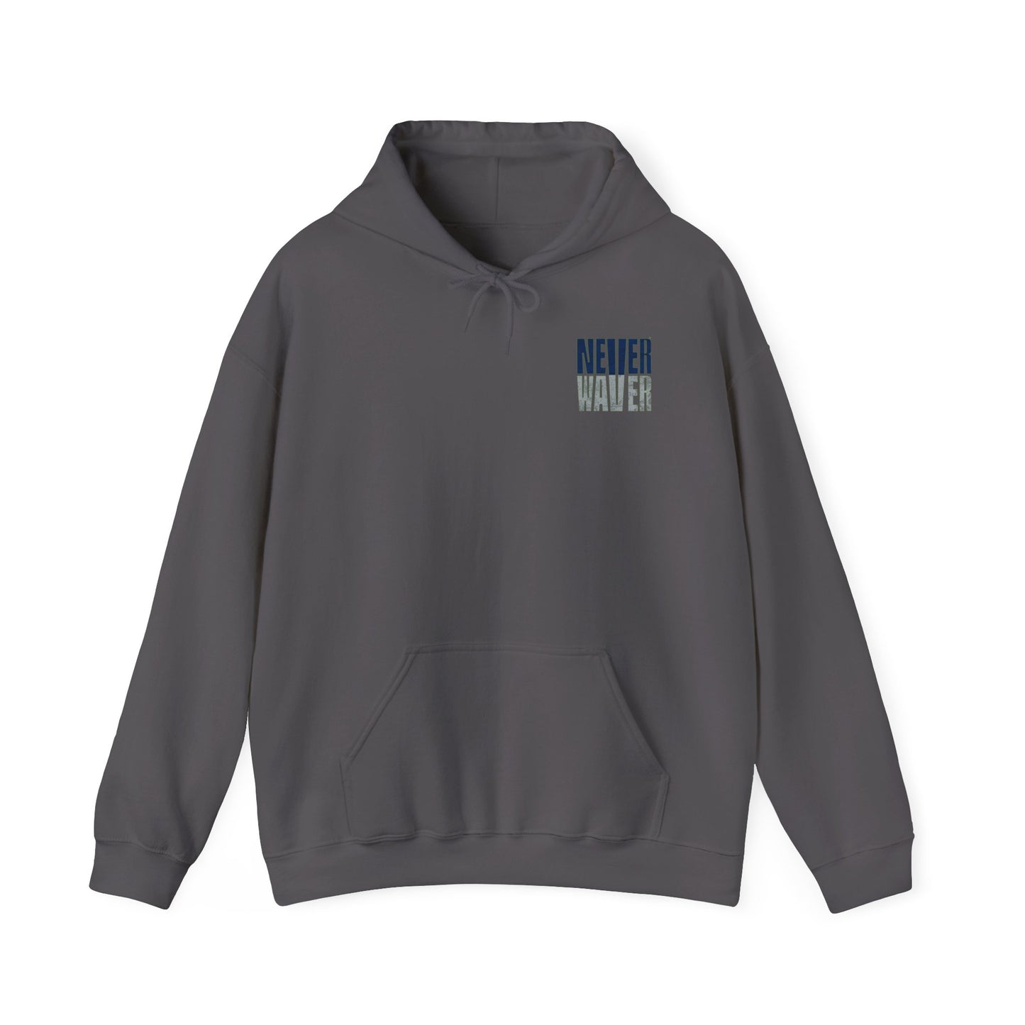 Seattle Fans Never Waver W-Leopard Football Unisex Heavy Blend™ Hooded Sweatshirt - Never Waver