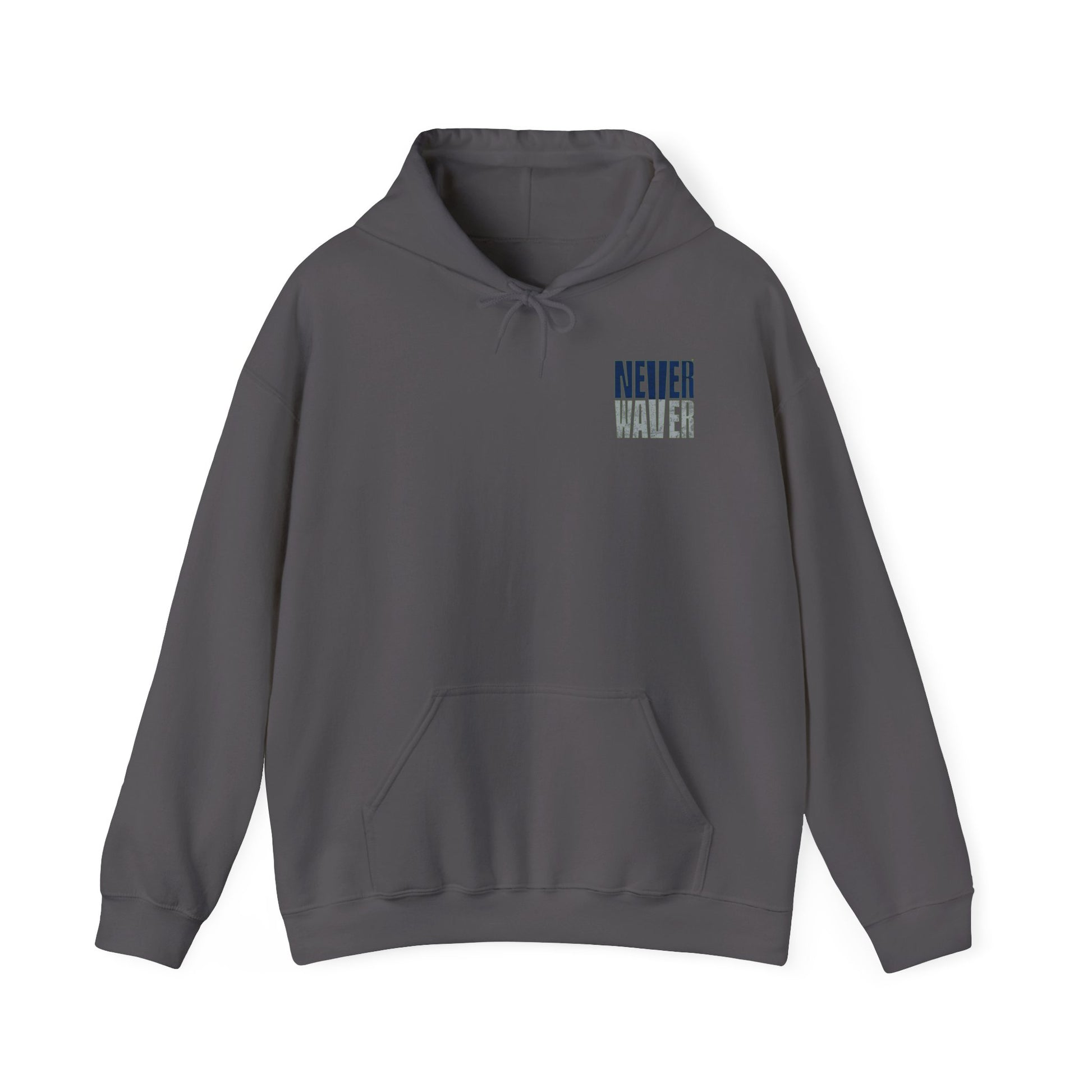 Seattle Fans Never Waver W-Leopard Football Unisex Heavy Blend™ Hooded Sweatshirt - Never Waver
