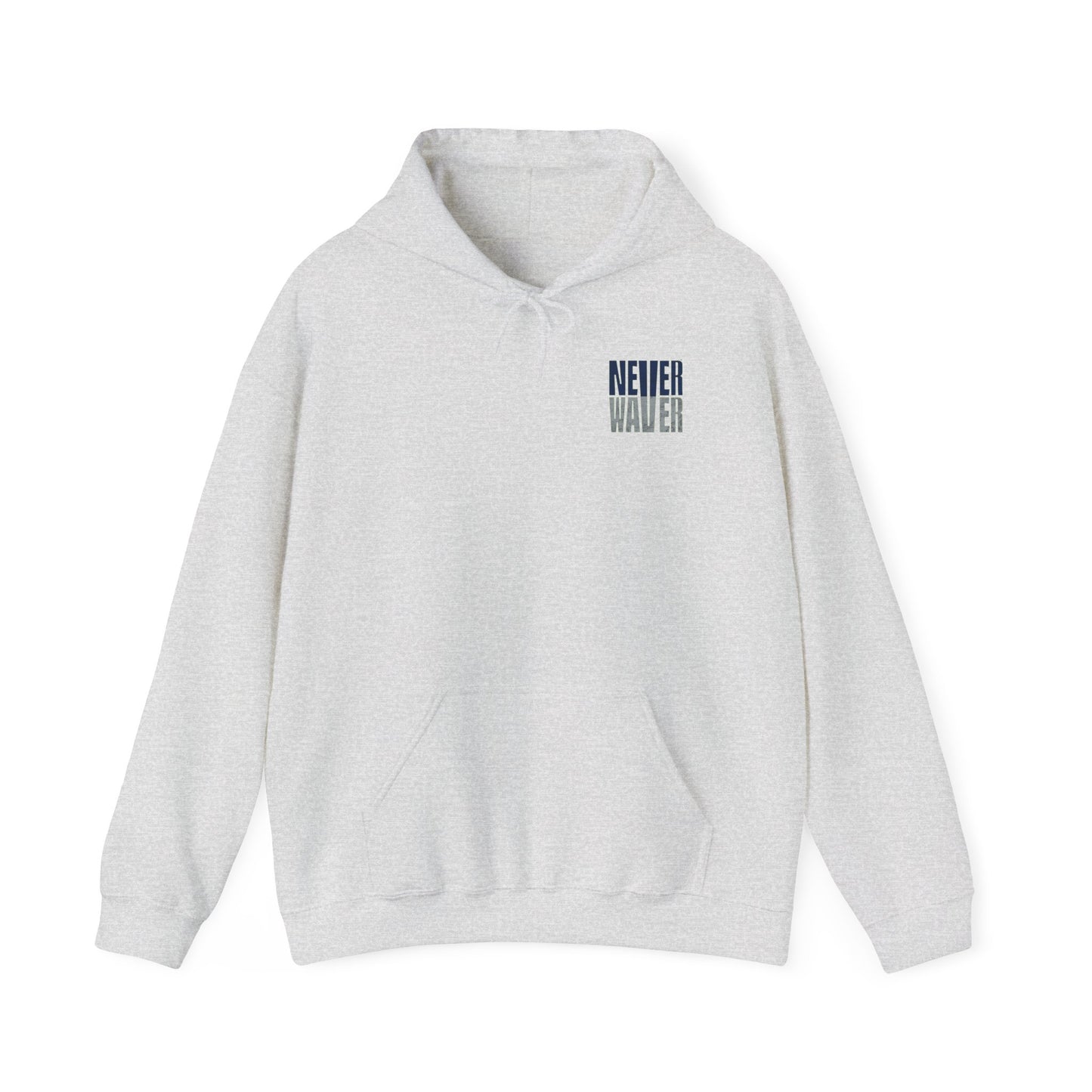 Seattle Fans Never Waver W-Leopard Football Unisex Heavy Blend™ Hooded Sweatshirt - Never Waver