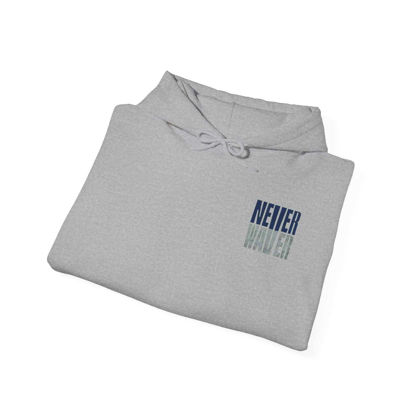 Seattle Fans Never Waver W-Leopard Football Unisex Heavy Blend™ Hooded Sweatshirt - Never Waver