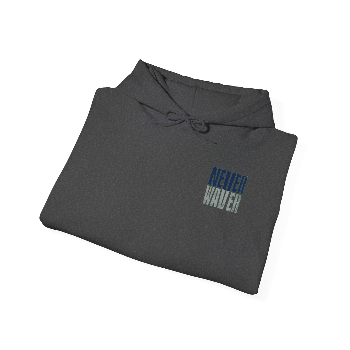 Seattle Fans Never Waver W-Leopard Football Unisex Heavy Blend™ Hooded Sweatshirt - Never Waver