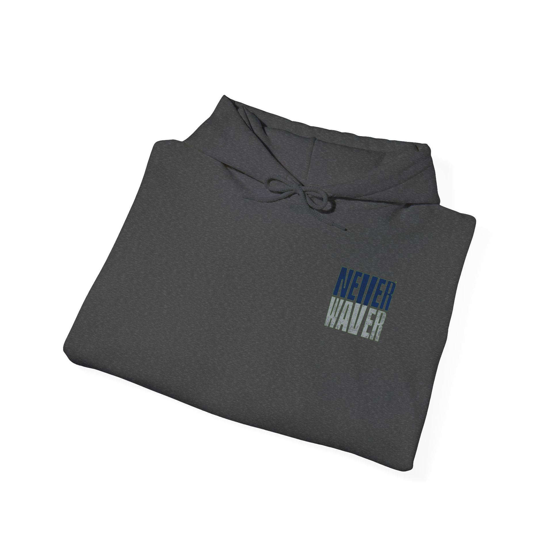 Seattle Fans Never Waver W-Leopard Football Unisex Heavy Blend™ Hooded Sweatshirt - Never Waver