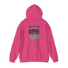 Seattle Fans Never Waver W-Leopard Football Unisex Heavy Blend™ Hooded Sweatshirt - Never Waver
