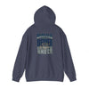 Seattle Fans Never Waver W-Leopard Football Unisex Heavy Blend™ Hooded Sweatshirt - Never Waver