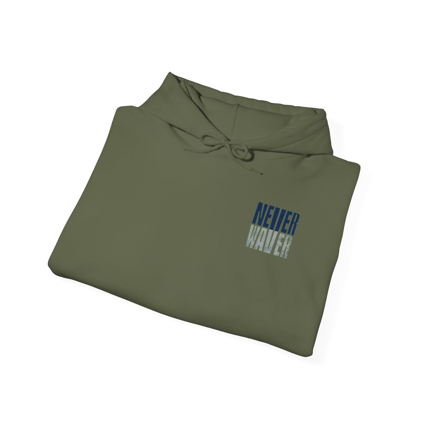 Seattle Fans Never Waver W-Leopard Football Unisex Heavy Blend™ Hooded Sweatshirt - Never Waver